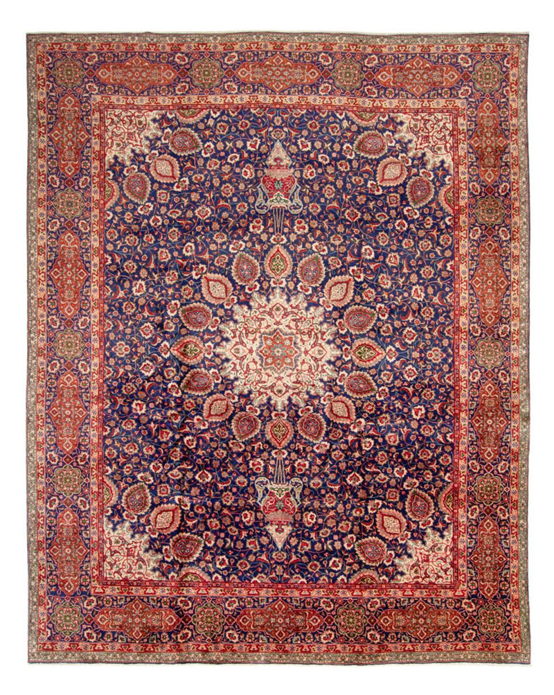タブリーズ 絨毯 440x354cm - ペルシャ絨毯