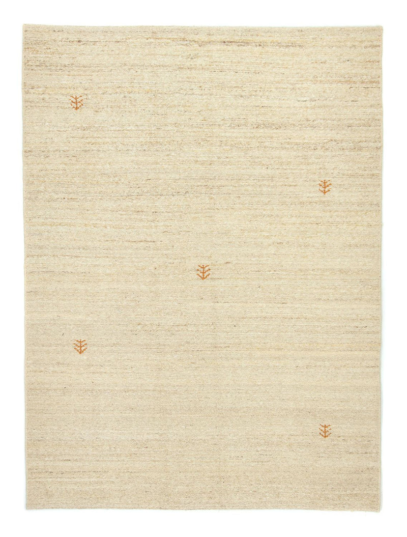 インド ギャベ 絨毯 200x140cm - ウールラグ