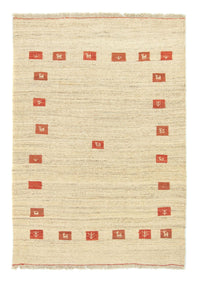 インド ギャベ 絨毯 180x120cm - ウールラグ – product image