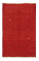 インド ギャベ 絨毯 180x120cm - ウールラグ