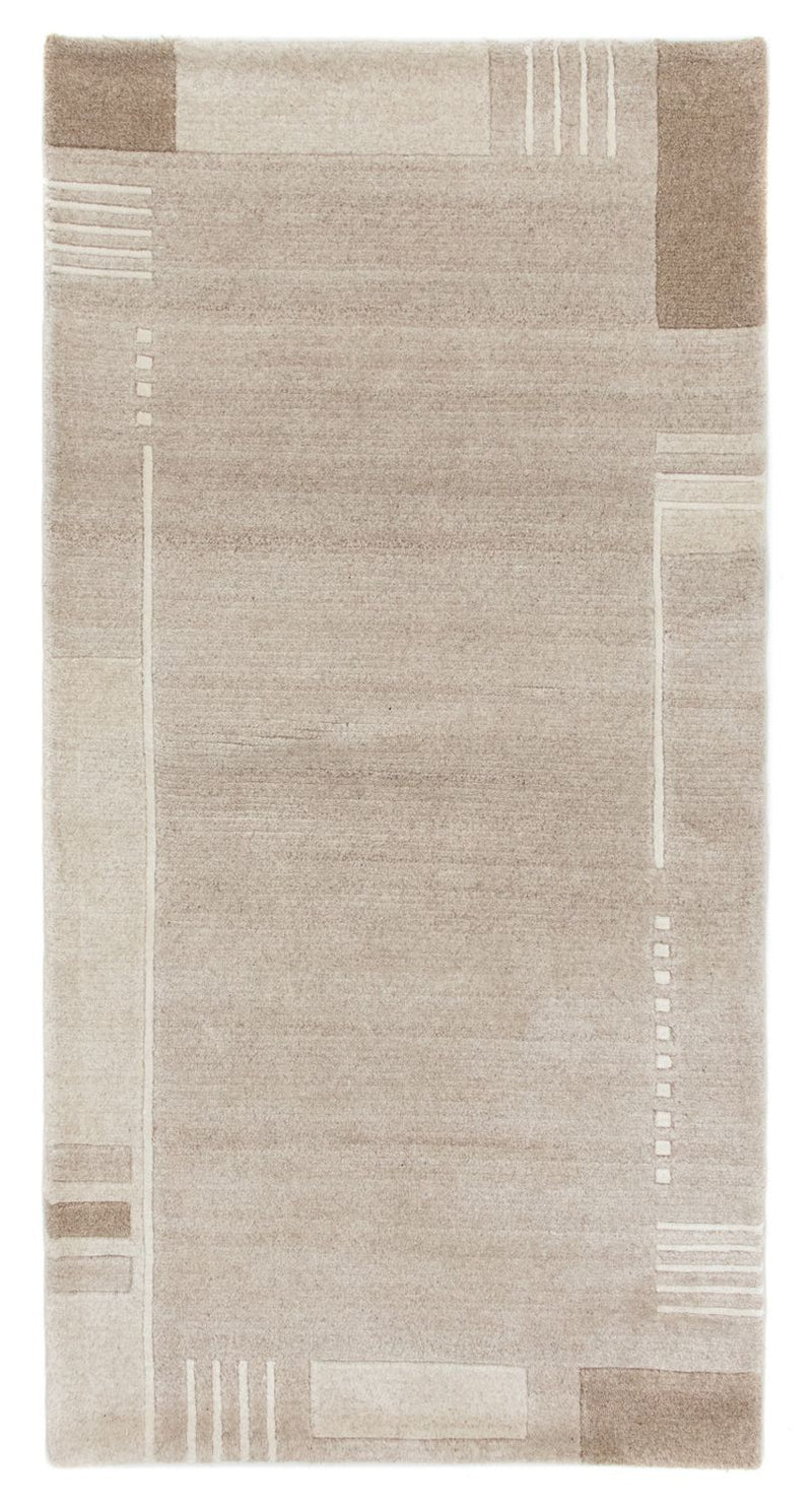 ネパール絨毯 140x70cm - ウールラグ