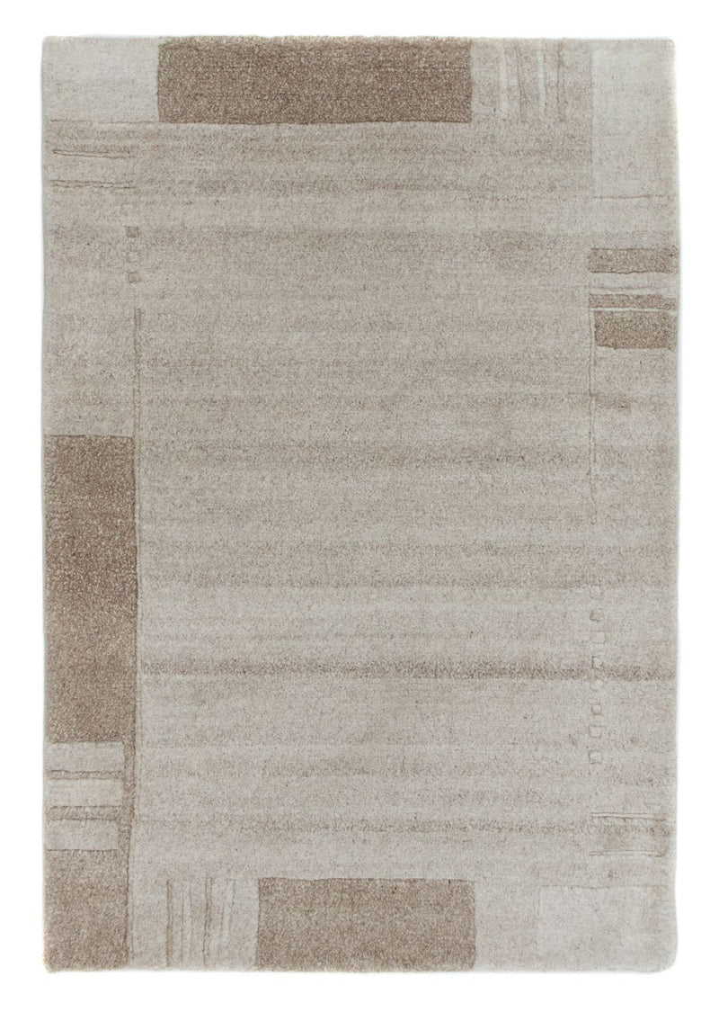 ネパール絨毯 90x60cm - ウールラグ