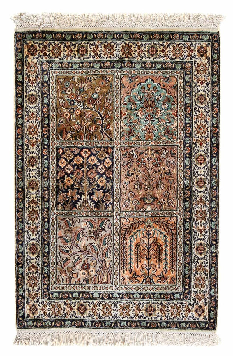 カシュマール 絨毯 89x62cm - オリエンタル絨毯