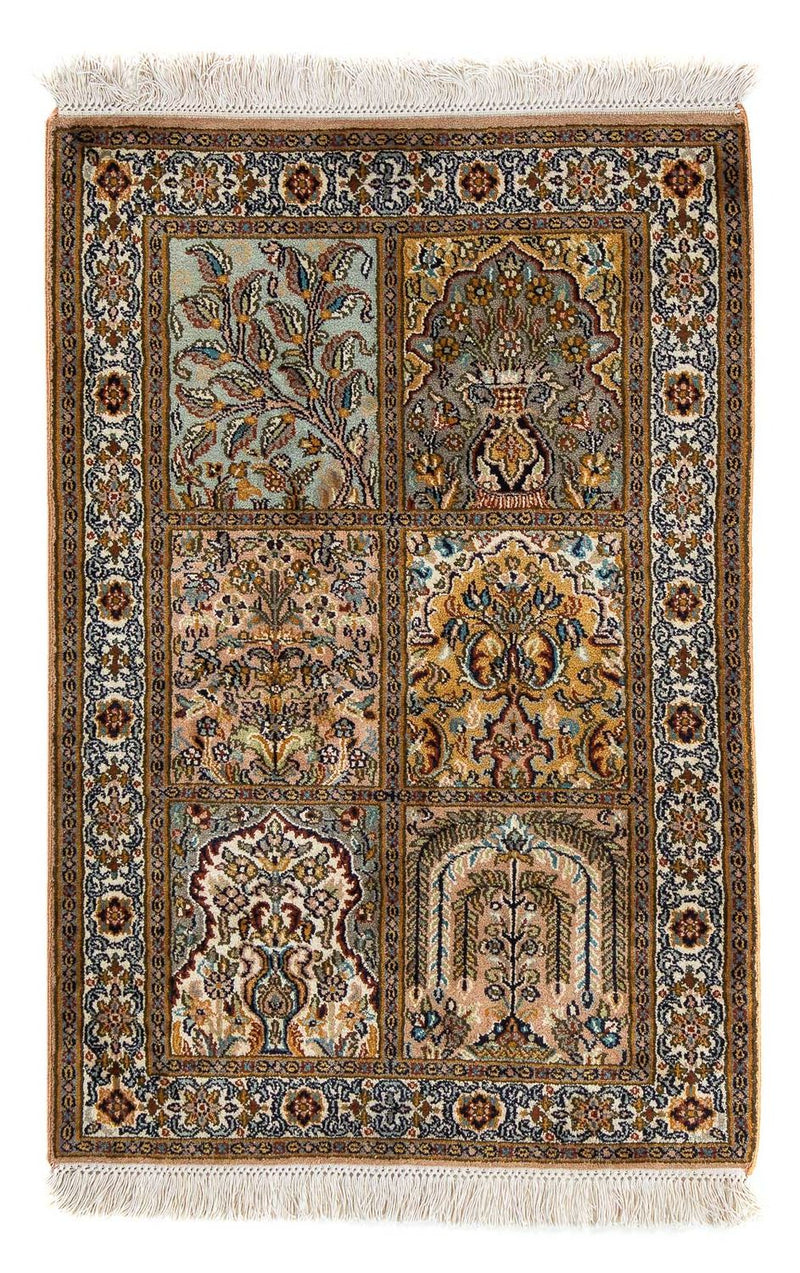 カシュマール 絨毯 90x59cm - オリエンタル絨毯