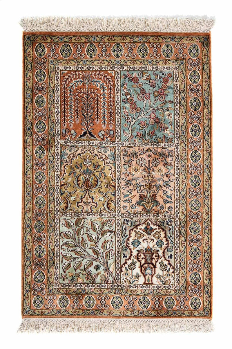 カシュマール 絨毯 94x63cm - オリエンタル絨毯