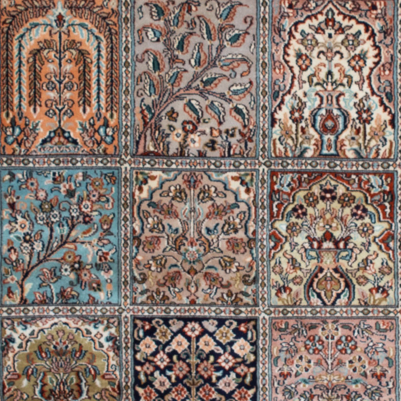 カシミールシルク 絨毯 152x96cm - オリエンタル絨毯