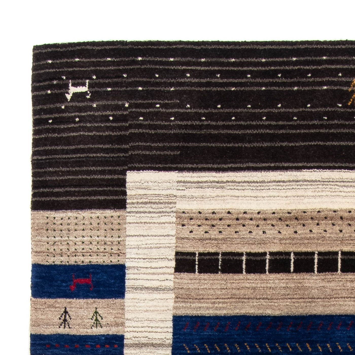 ロリバフト 絨毯 200x140cm - ウールラグ