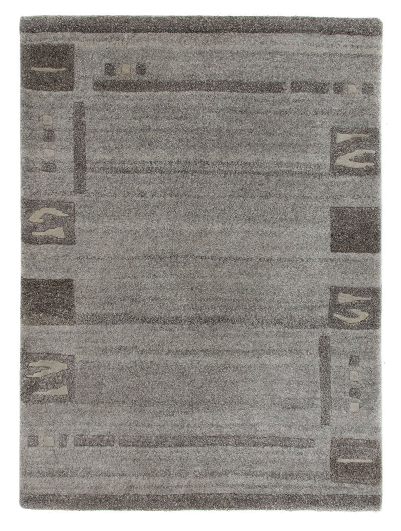 ネパール絨毯 90x60cm - ウールラグ