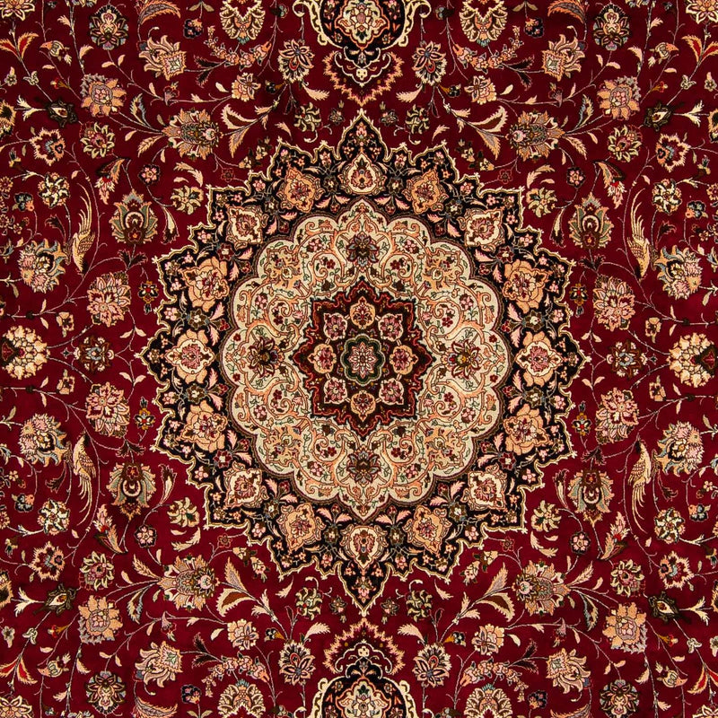 タブリーズ - 50 Raj 絨毯 393x298cm - ペルシャ絨毯