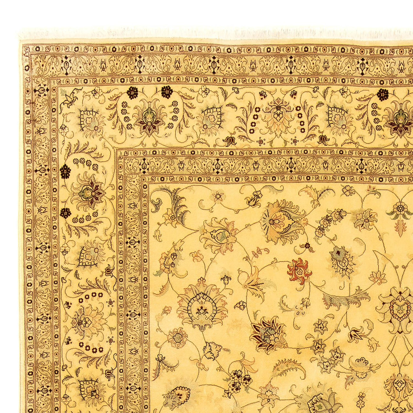 タブリーズ - 50 Raj 絨毯 343x248cm - ペルシャ絨毯