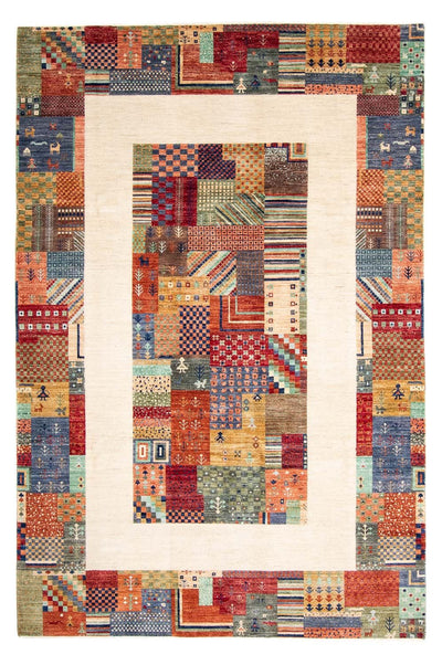 ロリバフト 絨毯 198x299cm - ペルシャウールラグ