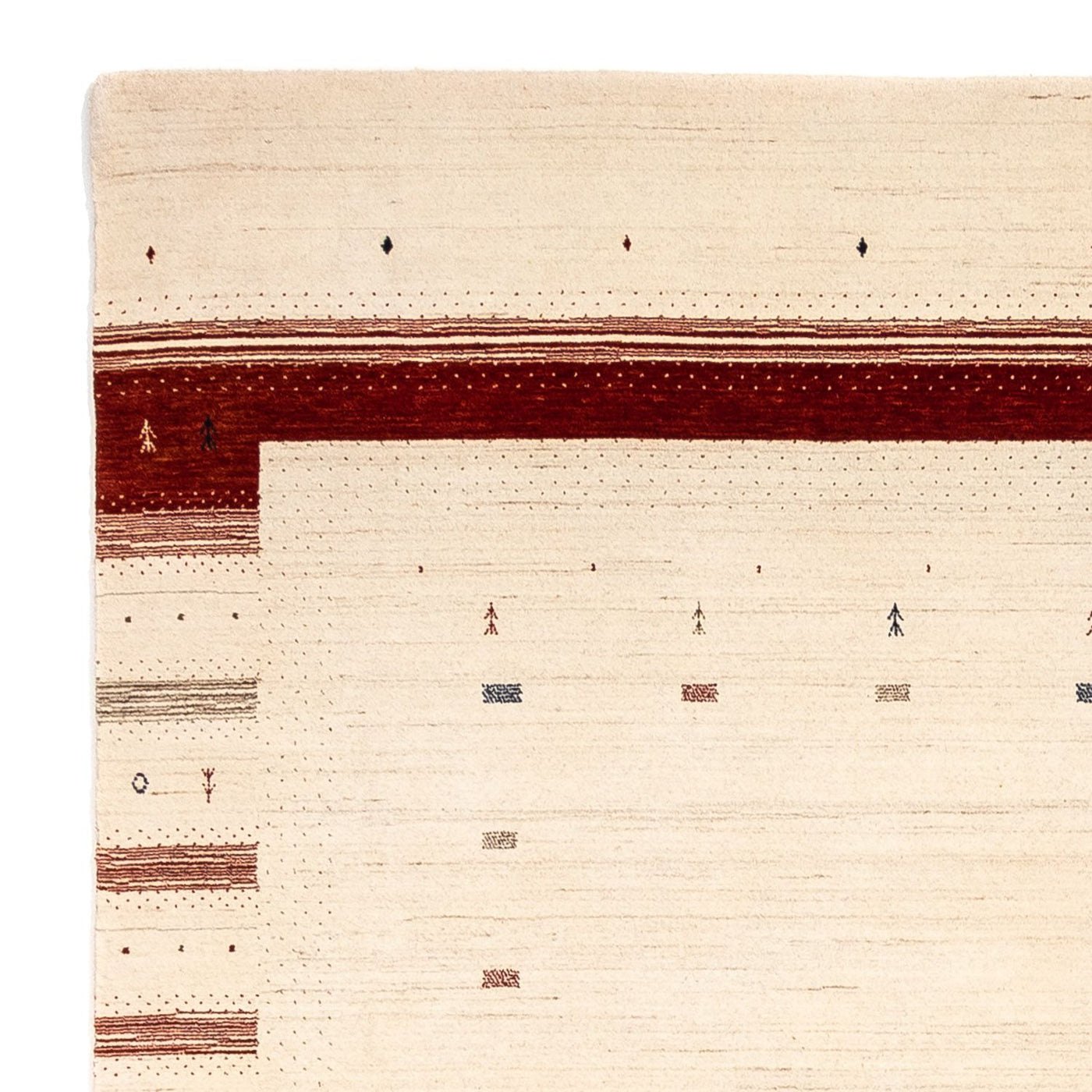 ロリバフト 絨毯 255x255cm - ウールラグ
