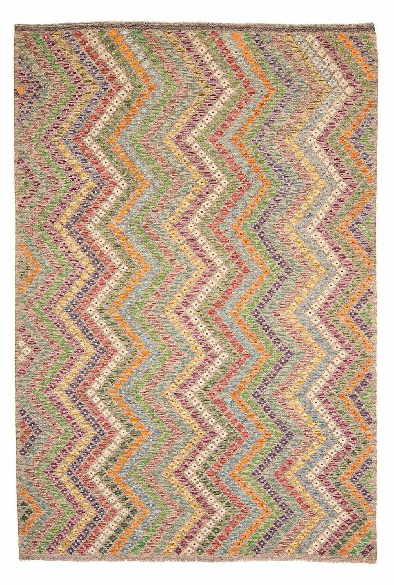 キリム マイメネ 絨毯 298x210cm - ウールラグ