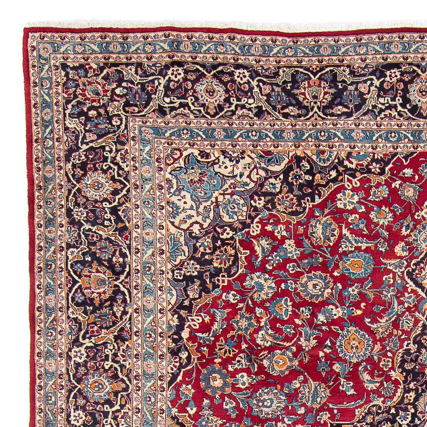 カシャーン 絨毯 375x291cm - ペルシャ絨毯
