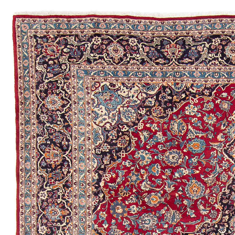 カシャーン 絨毯 375x291cm - ペルシャ絨毯