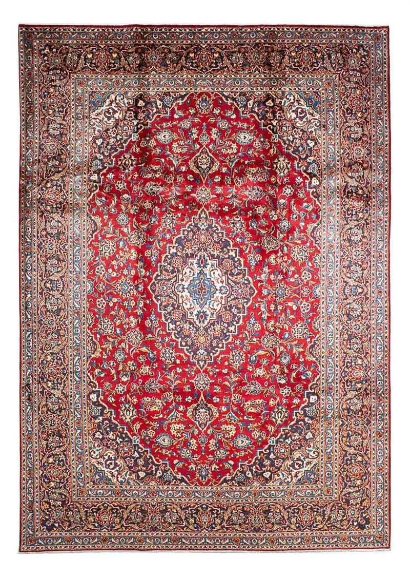 カシャーン 絨毯 354x240cm - ペルシャ絨毯