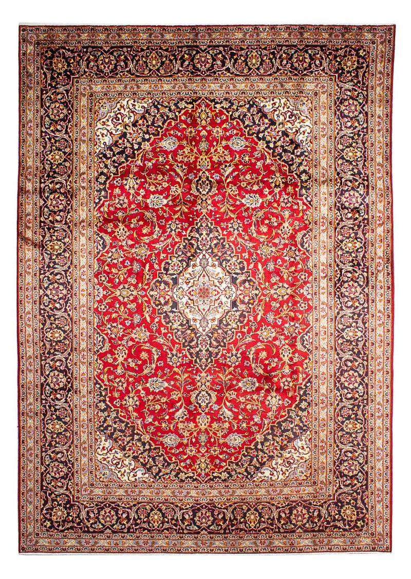カシャーン 絨毯 353x251cm - ペルシャ絨毯