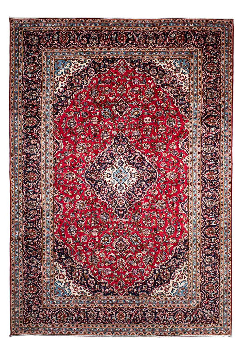 カシャーン 絨毯 354x253cm - ペルシャ絨毯