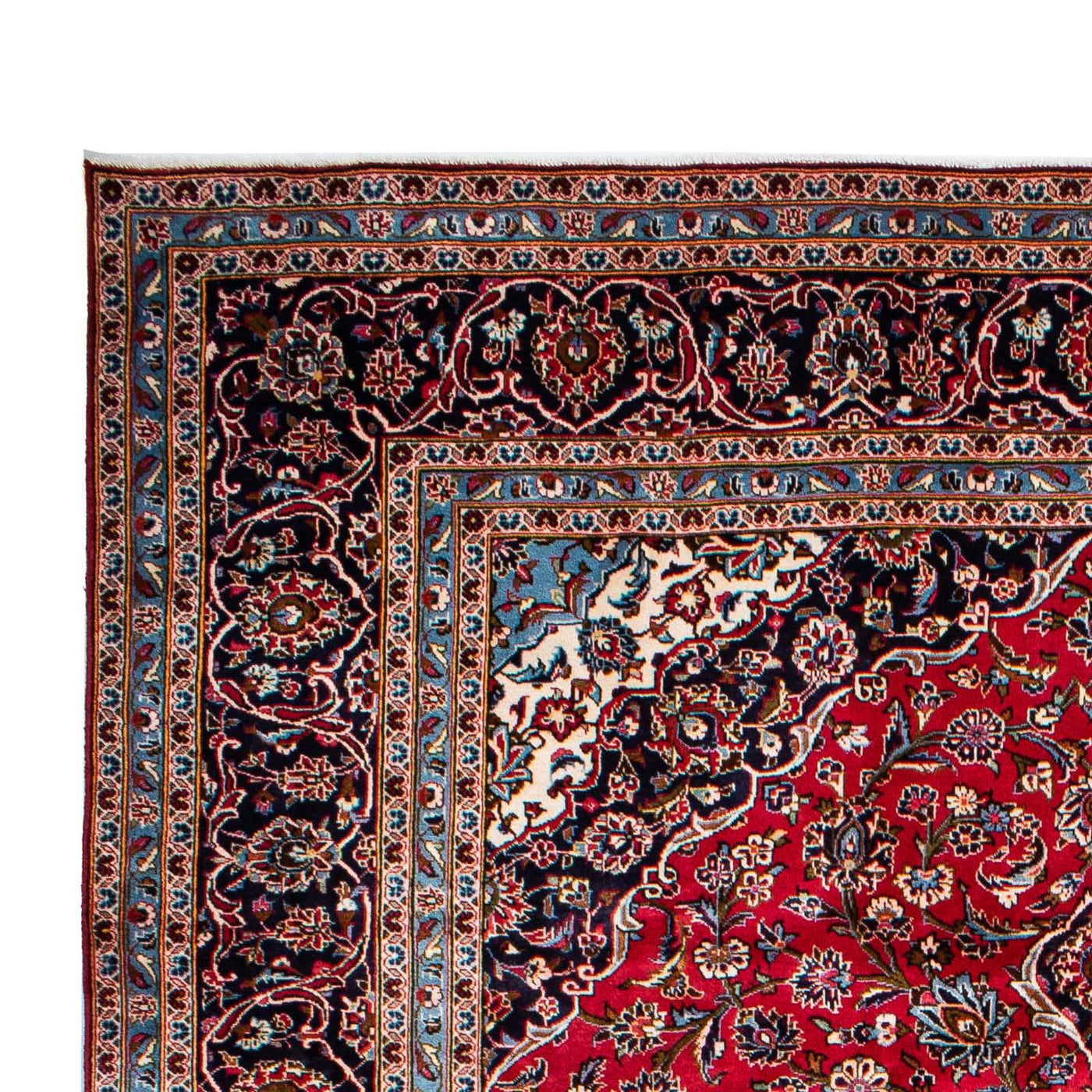 カシャーン 絨毯 354x253cm - ペルシャ絨毯