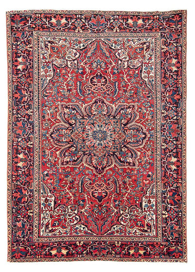 ヘリーズ 絨毯 258x351cm - ペルシャ絨毯