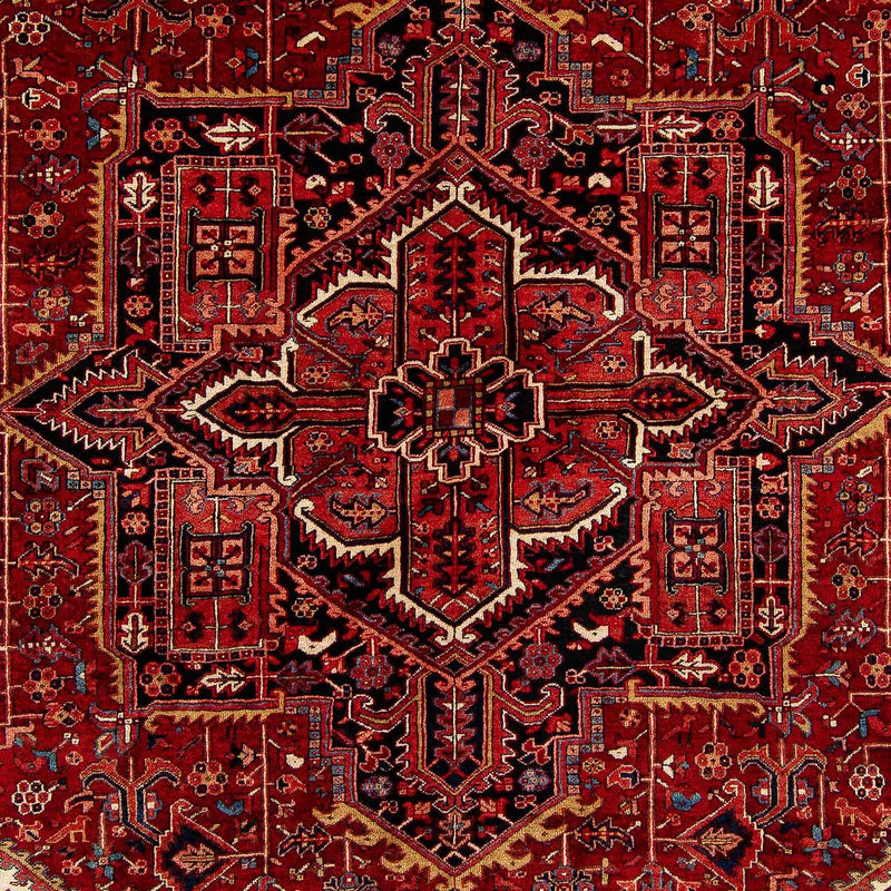 ヘリーズ 絨毯 393x304cm - ペルシャ絨毯