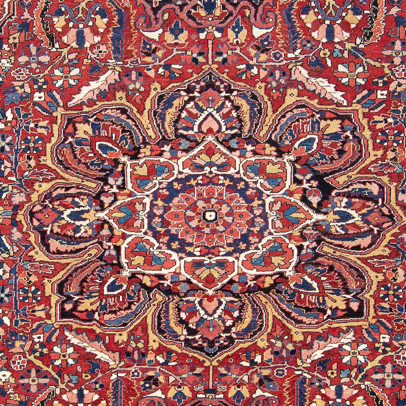 ヘリーズ 絨毯 376x270cm - ペルシャ絨毯