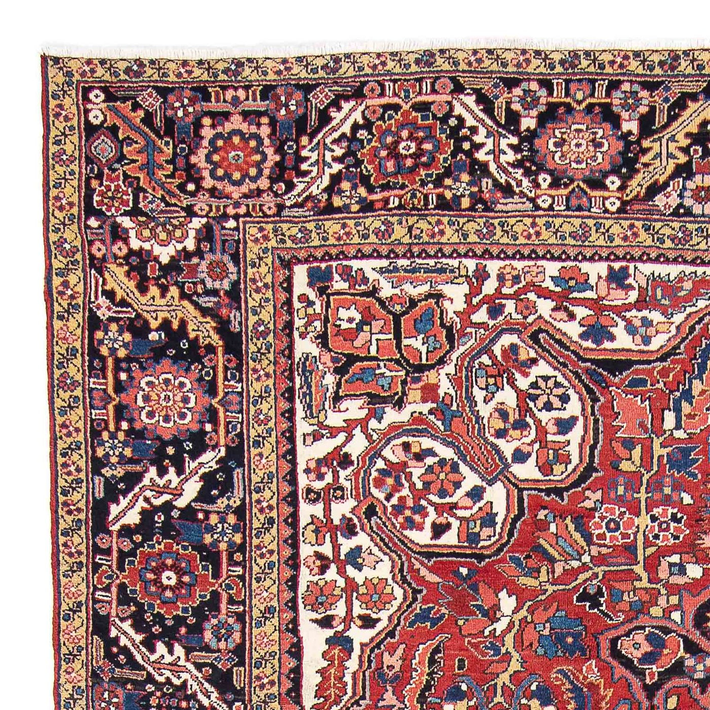 ヘリーズ 絨毯 376x270cm - ペルシャ絨毯