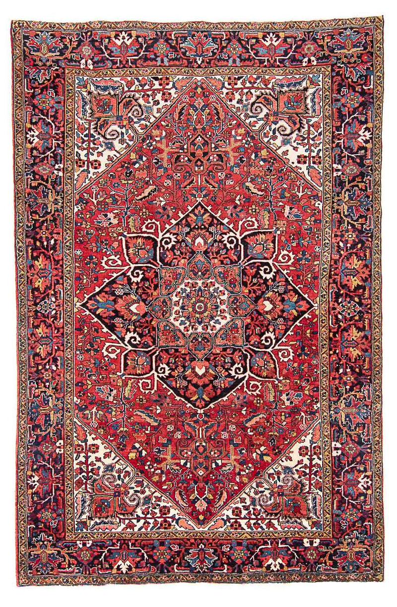 ヘリーズ 絨毯 344x240cm - ペルシャ絨毯