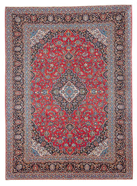 カシャーン 絨毯 400x398cm - ペルシャ絨毯 – product image