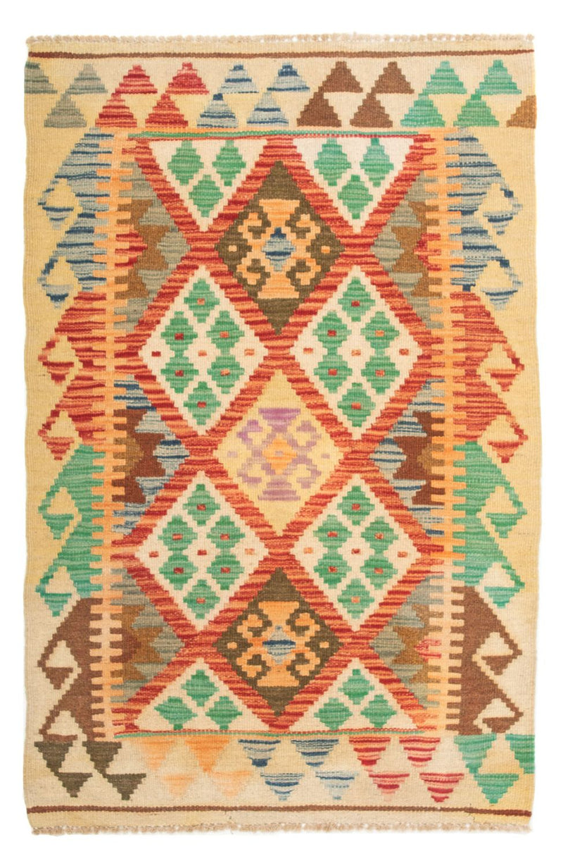 キリム マイメネ 絨毯 125x80cm - ウールラグ