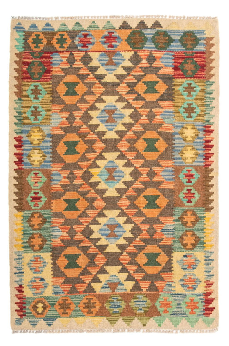 キリム マイメネ 絨毯 125x80cm - ウールラグ
