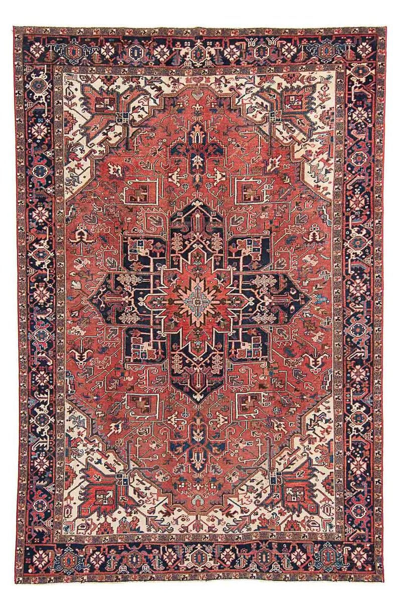 ヘリーズ 絨毯 364x253cm - ペルシャ絨毯