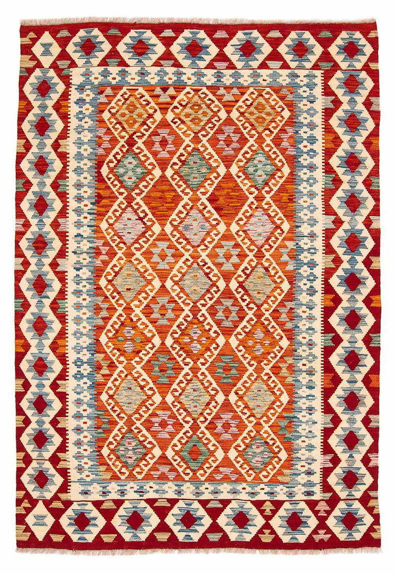 キリム マイメネ 絨毯 236x172cm - ウールラグ