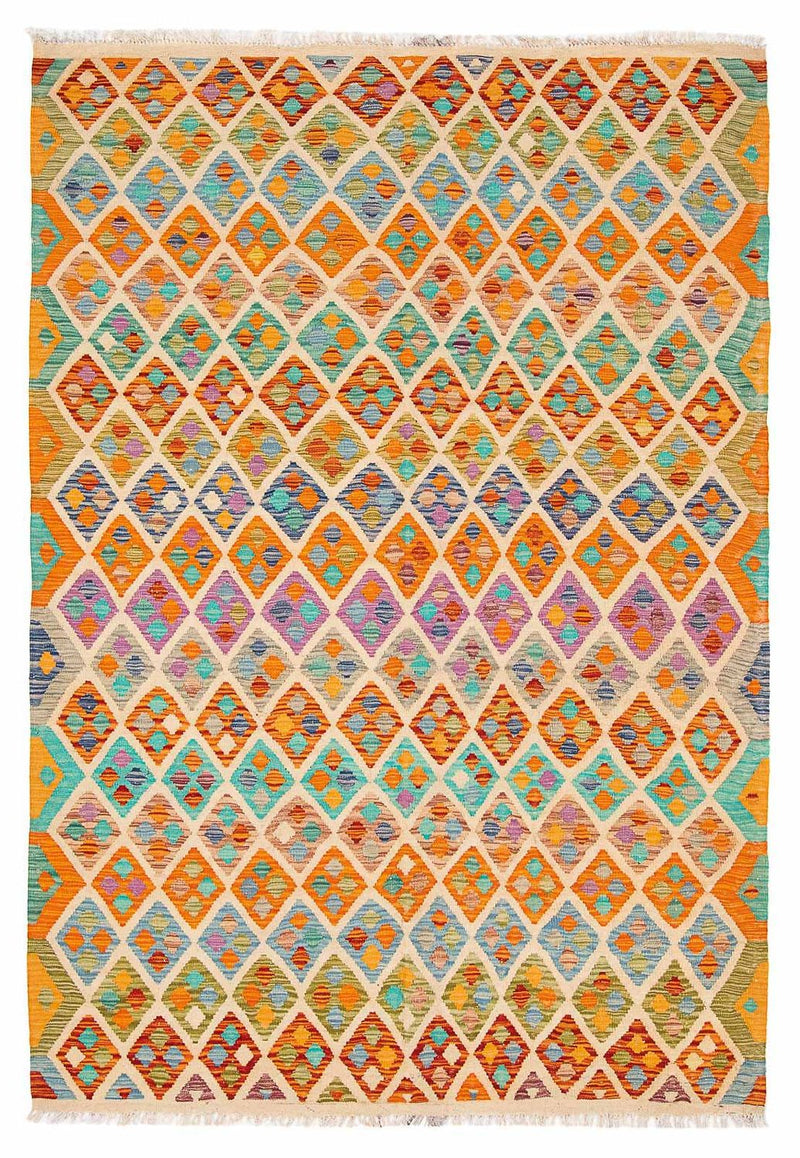 キリム マイメネ 絨毯 250x180cm - ウールラグ