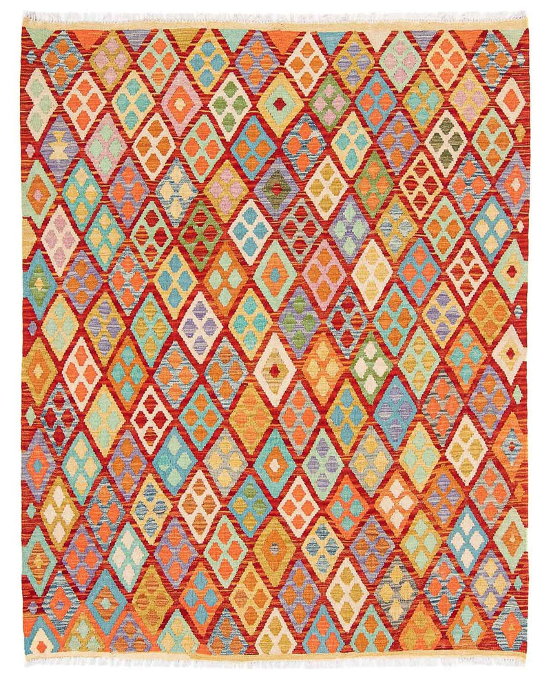 キリム マイメネ 絨毯 188x169cm - ウールラグ
