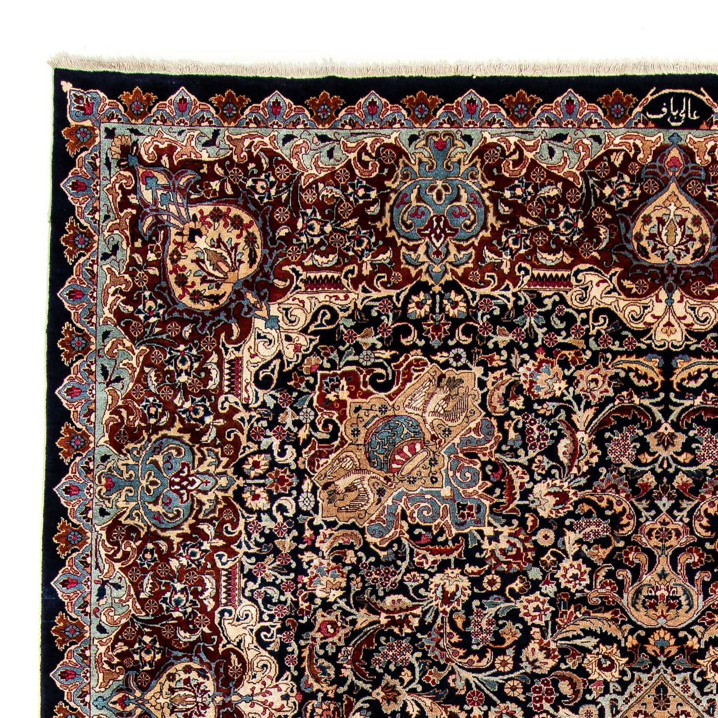 カシュマール 絨毯 380x296cm - ペルシャ絨毯