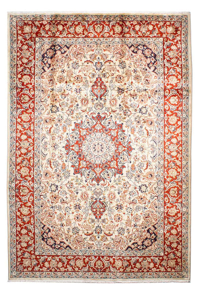 カシャーン 絨毯 207x305cm - ペルシャ絨毯