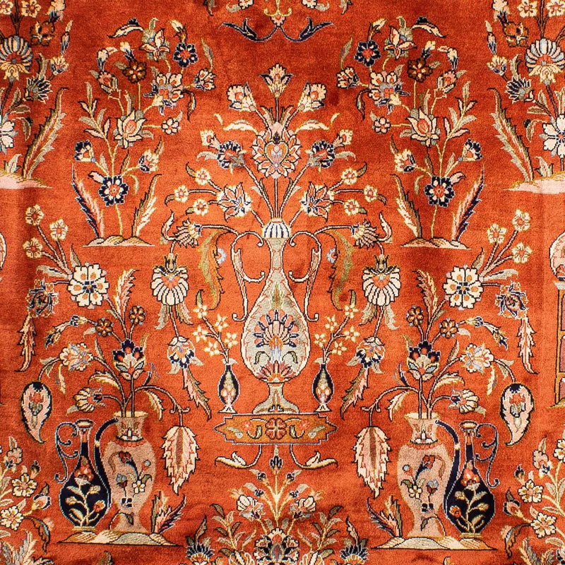 カシャーン 絨毯 276x215cm - ペルシャ絨毯