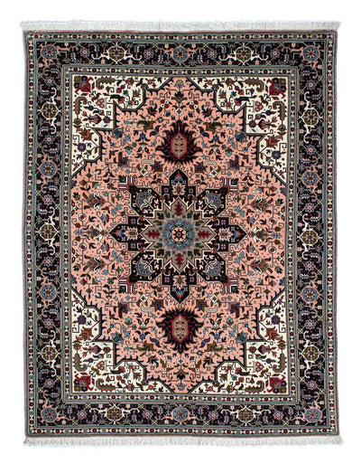 タブリーズ - 60 Raj 絨毯 147x202cm - ペルシャ絨毯