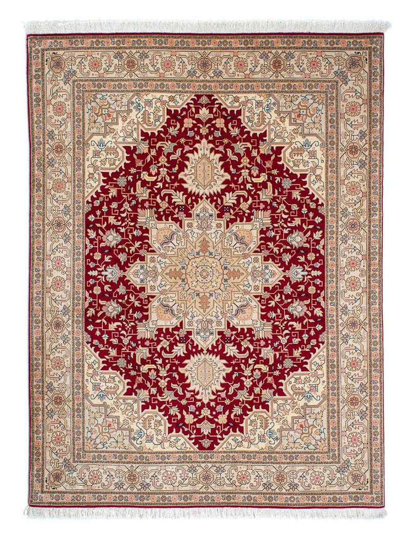 タブリーズ - 50 Raj 絨毯 203x150cm - ペルシャ絨毯