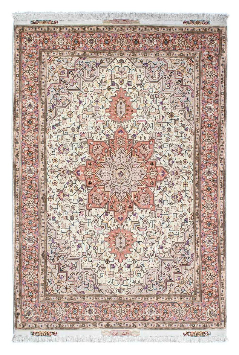 タブリーズ - 50 Raj 絨毯 212x151cm - ペルシャ絨毯