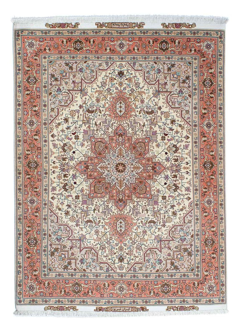 タブリーズ - 50 Raj 絨毯 208x156cm - ペルシャ絨毯