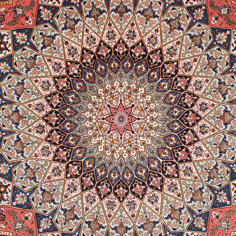 タブリーズ - 50 Raj 絨毯 263x174cm - ペルシャ絨毯
