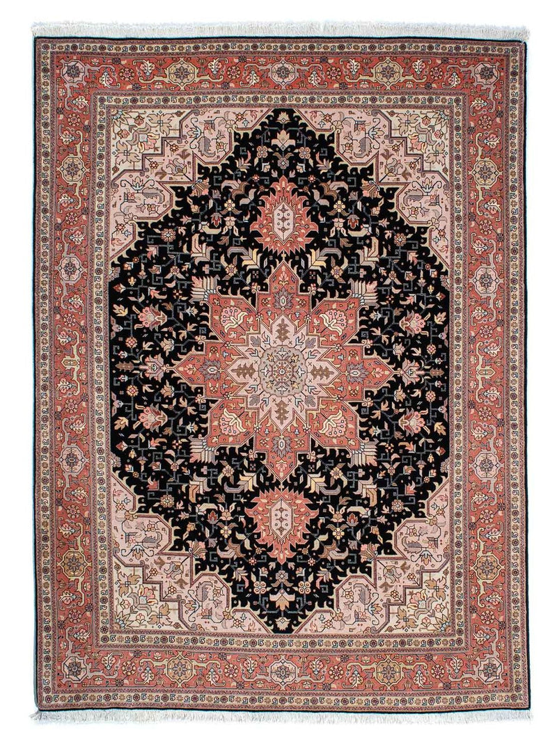 タブリーズ - 50 Raj 絨毯 214x151cm - ペルシャ絨毯