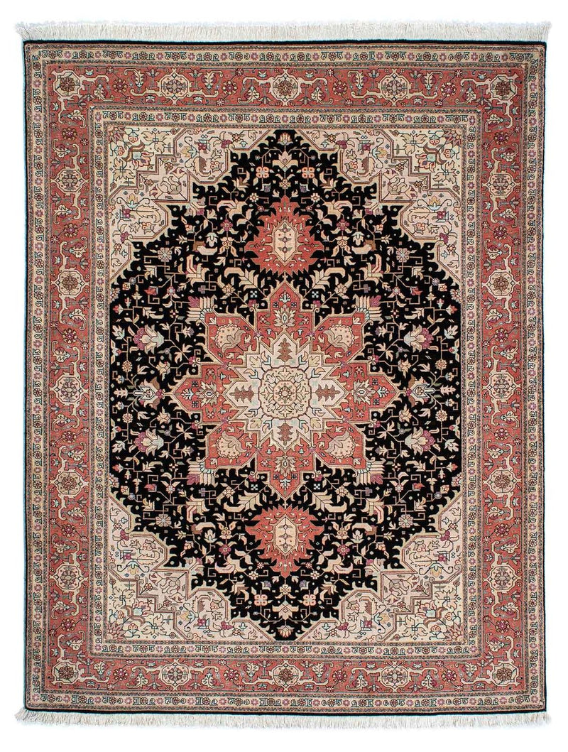 タブリーズ - 50 Raj 絨毯 200x152cm - ペルシャ絨毯
