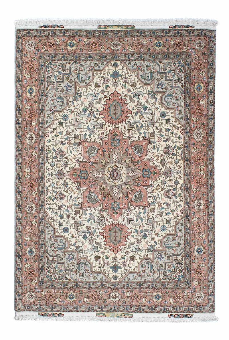 タブリーズ - 50 Raj 絨毯 200x151cm - ペルシャ絨毯