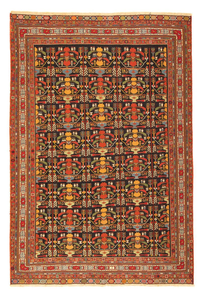 アフシャール・シルジャン 絨毯 195x284cm - ペルシャ絨毯