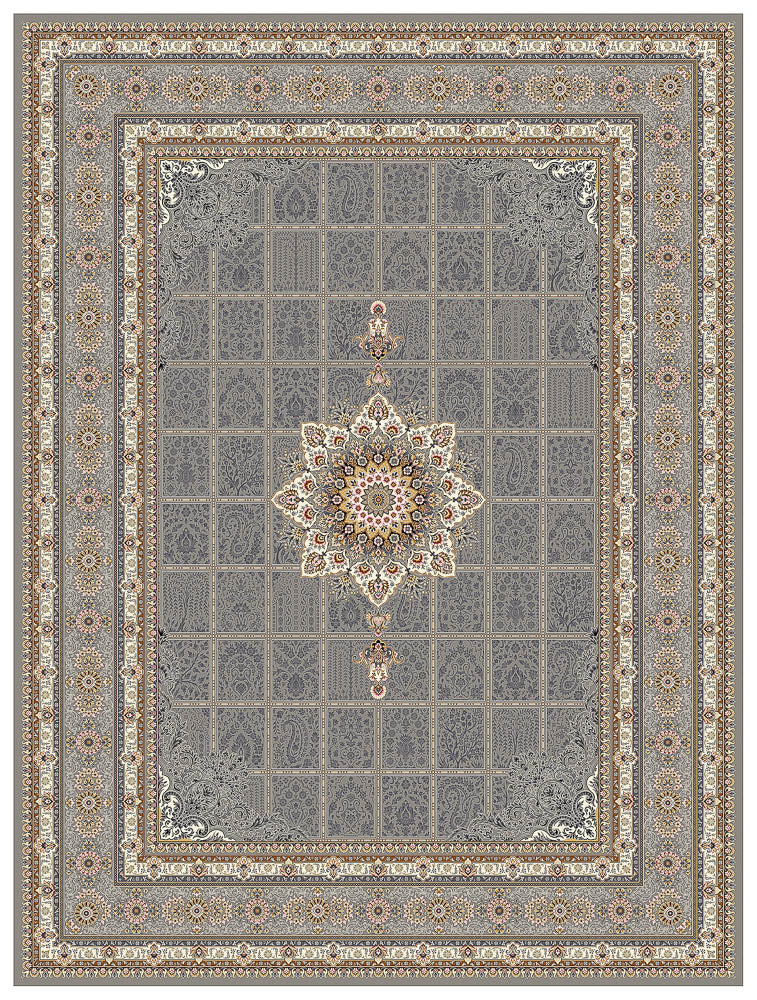 オリエンタル織りラグ Eastern Elegance