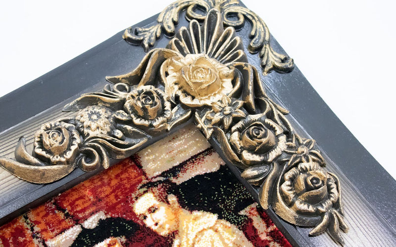 絵画絨毯 120x70cm - オリエンタル絨毯
