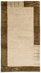 インド ギャベ 絨毯 165x90cm - ウールラグ